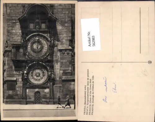 562983,Prag Praha Altstädter Rathaus-Uhr Staromestsky orloj Astronomische Uhr