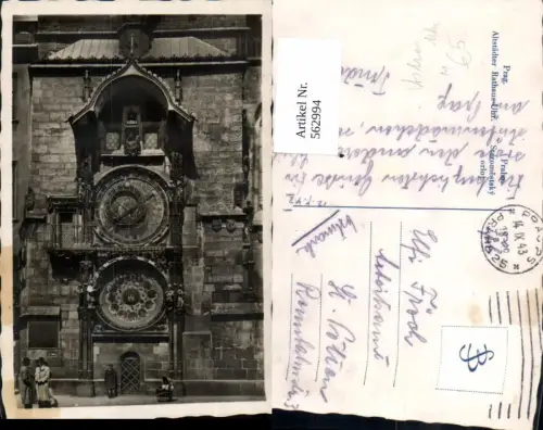 562994,Prag Praha Altstädter Rathaus-Uhr Staromestsky orloj Astronomische Uhr
