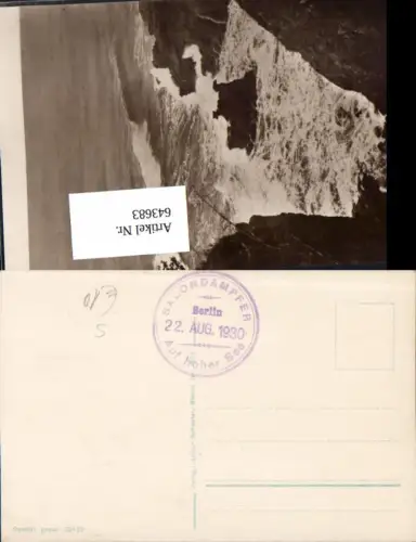 643683,Bordstempel Salondampfer Berlin 1930