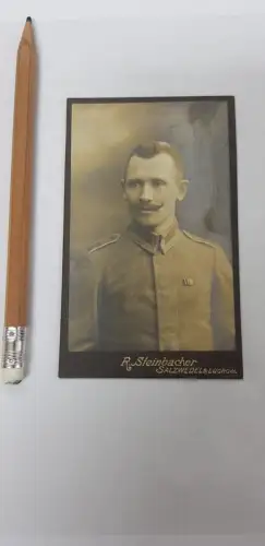595057,CDV Atelier R. Steinbacher Salzwedel Soldat Uniform Bart Regiment 162