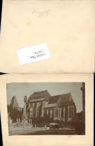 606474,tolles CDV Foto um 1880 Perchtoldsdorf b. Wien Kirche