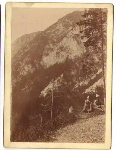 CDV62,Grosses CDV Schwaz Pertisau Achensee 1893 Achenkirch