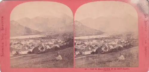 Stereo-Fotografie Sallanches et du Mont Blanc Savoie pub E. Lamy 17