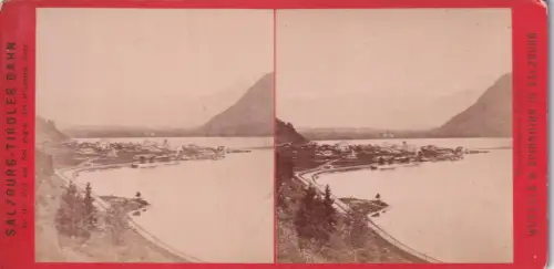 Stereo-Fotografie Zell am See pub Würthle e Spinnhirn 198