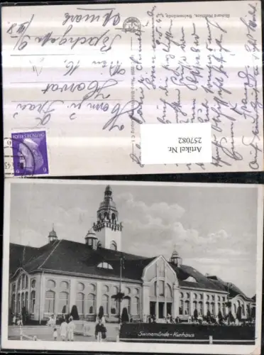 257082,Swinemünde Swinoujscie Kurhaus
