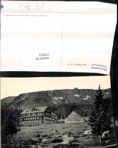 272072,Riesengebirge Krkonose Schlingelbaude Bergkulisse b. Krummhübel Karpacz