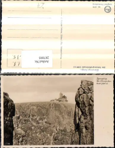 287095,Riesengebirge Krkonose Die Schneegrubenbaude b. Piechowice Petersdorf