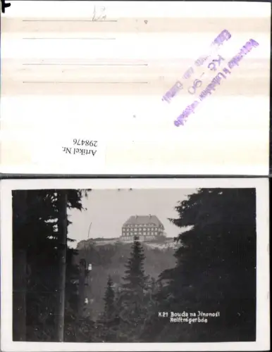 298476,Reifträgerbaude Bouda na Jinonosi b. Szklarska Poreba
