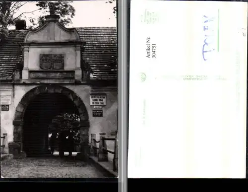 304751,Pszczyna Brama zamkowa Stadttor Tor