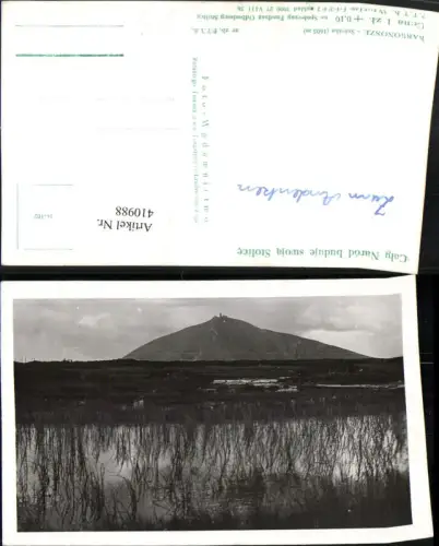 410988,Poland Karkonosze Sniezka Schneekoppe b. Krummhübel Karpacz
