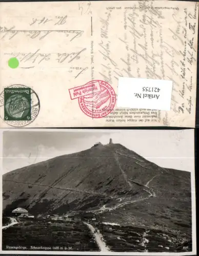 421755,Riesengebirge Schneekoppe b. Krummhübel Karpacz