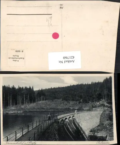 421760,Krummhübel im Riesengebirge Karpacz Talsperre Damm