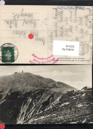 422118,Schneekoppe Schneekoppenwirt Baude b. Krummhübel Karpacz