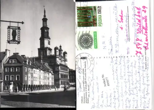 495877,Poland Poznan Posen Renesansowy ratusz Rathaus