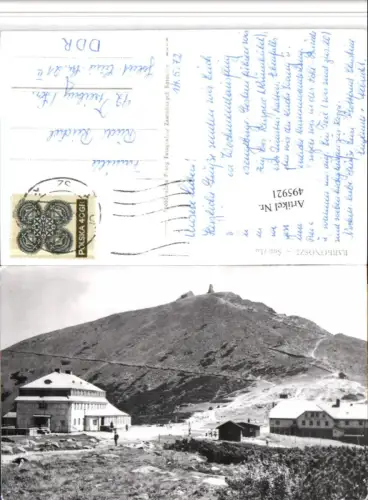 495921,Poland Karkonosze Riesengebirge Sniezka Schneekoppe b. Karpacz