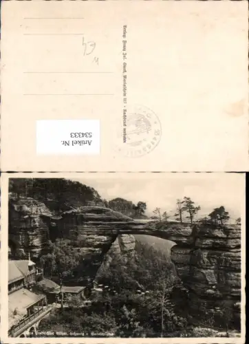 534333,Prebischtor Böhmen Sudentenland Hrenkso Herrnskretschen