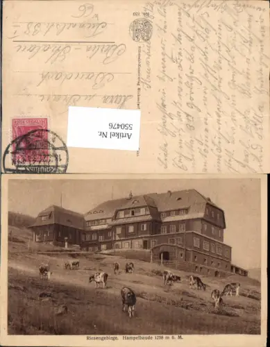 550476,Poland Schlesien Hampelbaude Riesengebirge Hirschberg