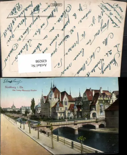 639298,Strasbourg Straßburg Am Lezay-Marnesia-Staden Brücke France