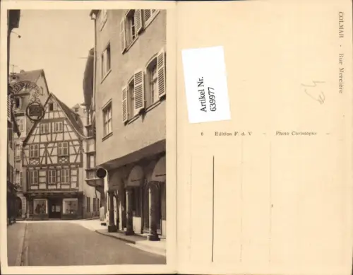 639977,Colmar Rue Merciere France