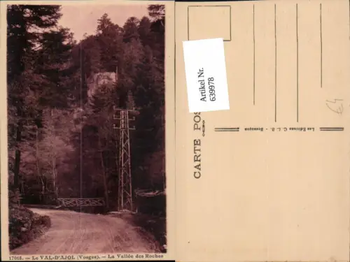 639978,Le Val-d Ajol Vosges La Vallee des Roches France
