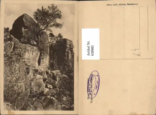 639985,Mont Saint-Odile Rocher Obernai France