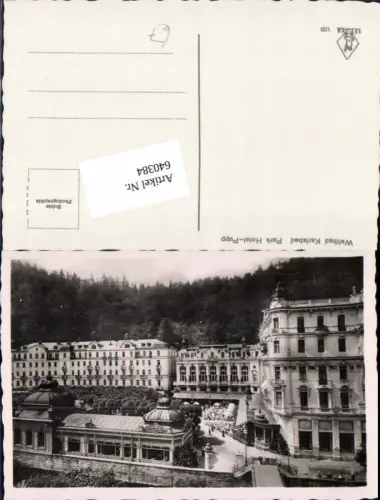 640384,Karlsbad Böhmen Grand Hotel Pupp