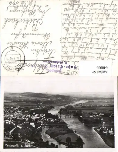 640935,Leitmeritz an der Elbe Litomerice Feldpost Fahr-Ersatz Abt. 24 3. Schwadron