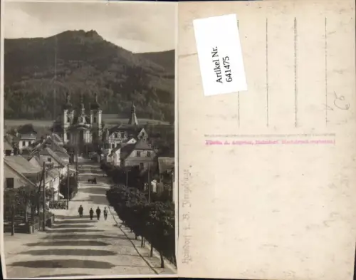 641475,Haindorf in Böhmen Isergebirge Hejnice pub Photo A. Augsten