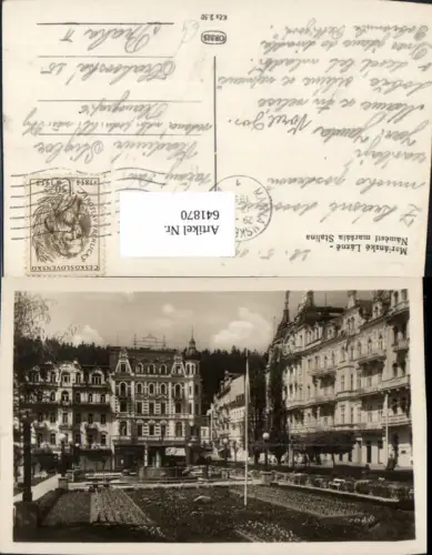 641870,Marienbad Marianske Lazne bei Eger Cheb Hotels