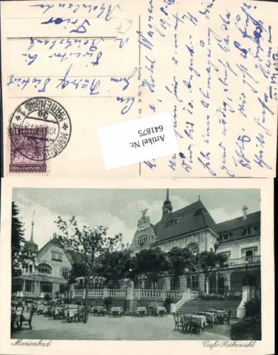 641875,Marienbad Marianske Lazne bei Eger Cheb Cafe Rübezahl