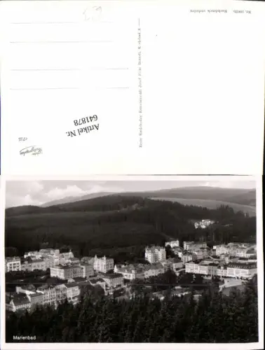 641878,Marienbad Marianske Lazne bei Eger Cheb