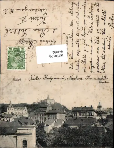 641892,Nachod in Böhmen Mettau 1905