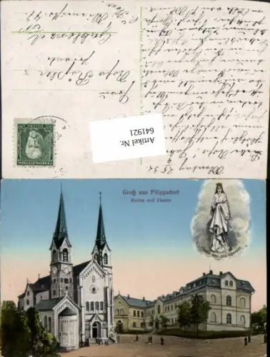 641921,Gruss aus Philippsdorf Filippsdorf Filipov Jirikov Aussig Böhmen