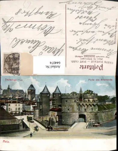 644074,Metz Deutsches Tor Porte des Allemandes France