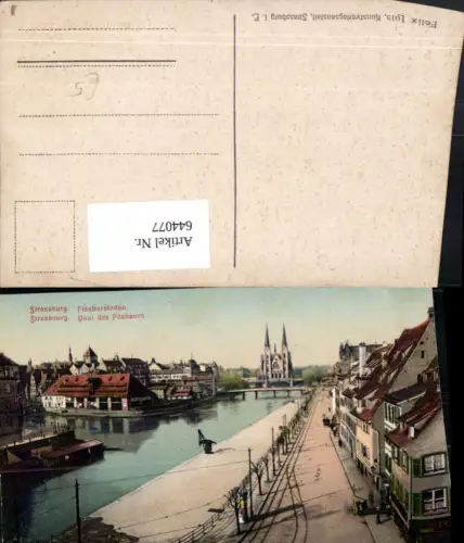 644077,Strassburg Strasbourg Fischerstaden Quai des Pecheurs France