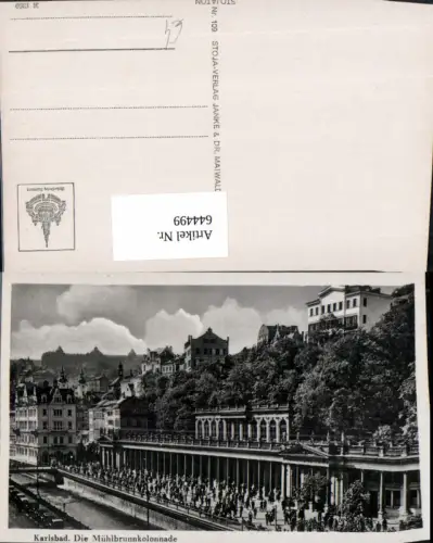 644499,Karlsbad Karlovy Vary Mühlbrunn Mühlbrunnkolonnade