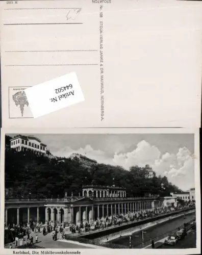644502,Karlsbad Karlovy Vary Mühlbrunn Mühlbrunnkolonnade