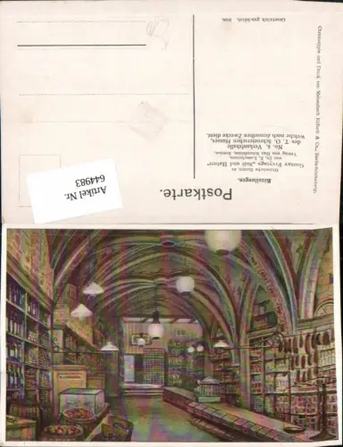 644983,Künstler AK Breslau Schroetersches Haus Verkaufshalle Geschäft Kaufhaus
