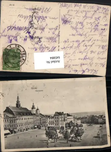 645884,Iglau Jihlava Hauptplatz Böhmen 1914