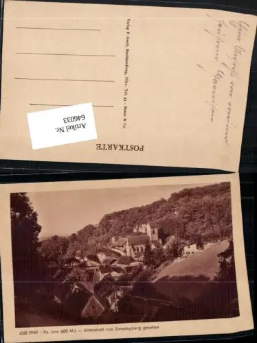 646033,Pfirt Els. Jura Unterstadt Samstagberg Elsaß