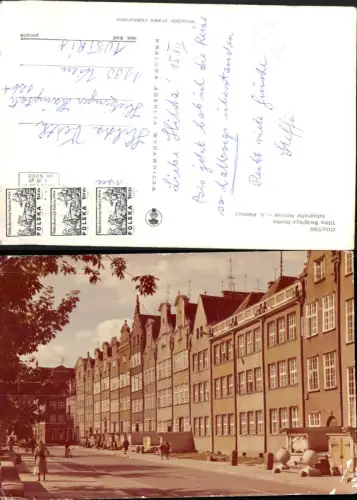 646565,tolle AK Danzig Gdansk ulica Swietego Ducha 1960