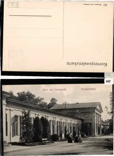 67408,Franzensbad Salz Wiesenquelle 1910