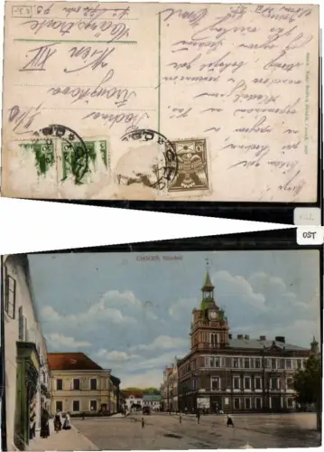 67429,Chocen Hauptplatz 1917
