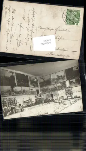 676065,Foto-AK Warnsdorf Böhmen Decin Aussig Böhmen Lehrmittelausstellung Schule