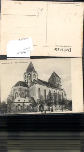 676637,Strassburg Strasbourg Elsass St. Thomaskirche