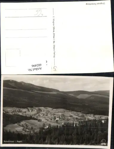 682496 Baberhäuser im Riesengebirge Bobrowice Borowice Hirschberg