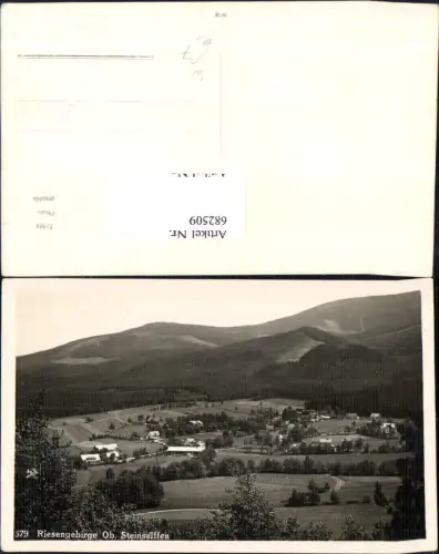 682509 Riesengebirge Schlesien Ob. Steinseiffen Bach-Steinseifen Ścięgny
