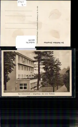 685199 Bad Schwarzbach im Isergebirge Schlesien Luban Bad Flinsberg Świeradów-Zdrój