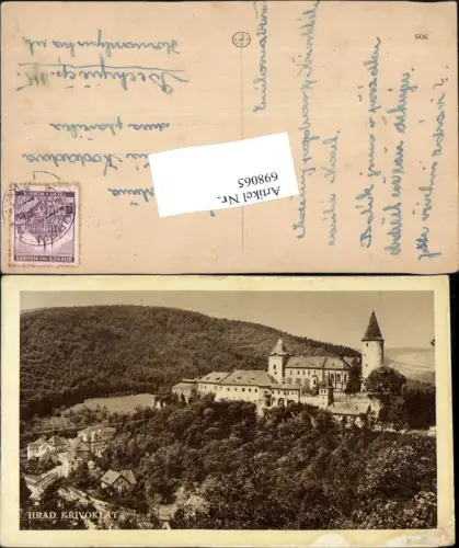 698065 Hrad Krivoklat Burg Pürglitz Böhmen