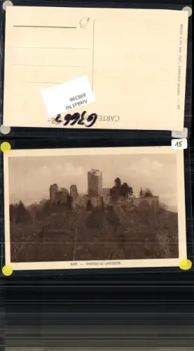 698396 Barr Landsberg Burg Ruine Elsass